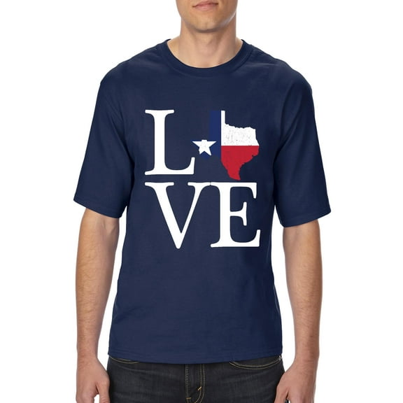 NIB - Big Men's T-Shirt - Texas Flag