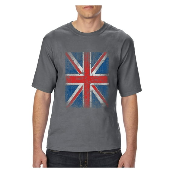 NIB - Big Men's T-Shirt - Union Jack British Flag