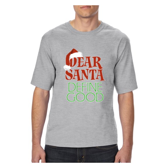 NIB - Big Men's T-Shirt, up to Tall Size 3XLT - Christmas Define Good