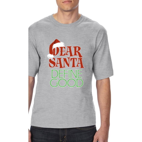 NIB - Big Men's T-Shirt, up to Tall Size 3XLT - Christmas Define Good
