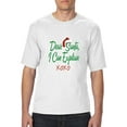 thumbnail image 1 of NIB - Big Men's T-Shirt, up to Tall Size 3XLT - Dear Santa, 1 of 5