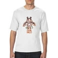 thumbnail image 1 of NIB - Big Men's T-Shirt, up to Tall Size 3XLT - Giraffe, 1 of 5
