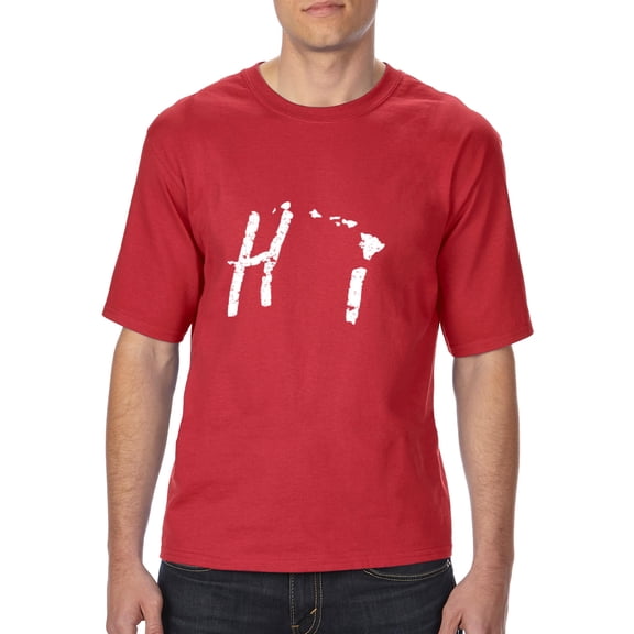 NIB - Big Men's T-Shirt, up to Tall Size 3XLT - Hawaii