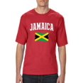 thumbnail image 1 of NIB - Big Men's T-Shirt, up to Tall Size 3XLT - Jamaica Flag, 1 of 5