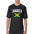 thumbnail image 1 of NIB - Big Men's T-Shirt, up to Tall Size 3XLT - Jamaica Flag, 1 of 5