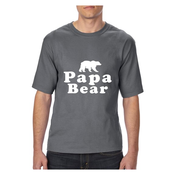 NIB - Big Men's T-Shirt, up to Tall Size 3XLT - Papa Bear