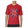 thumbnail image 1 of NIB - Big Men's T-Shirt, up to Tall Size 3XLT - Union Jack British Flag, 1 of 5