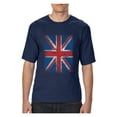 thumbnail image 1 of NIB - Big Men's T-Shirt, up to Tall Size 3XLT - Union Jack British Flag, 1 of 5