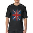 thumbnail image 1 of Normal is Boring - Big Men's T-Shirt, up to Tall Size 3XLT - Union Jack British Flag, 1 of 5