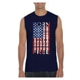 thumbnail image 1 of NIB - Men's Graphic T-Shirt Sleeveless - American Flag 4th of July, 1 of 5