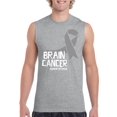 thumbnail image 1 of NIB - Men's Graphic T-Shirt Sleeveless - Brain Cancer, 1 of 5