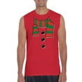 thumbnail image 1 of NIB - Men's Graphic T-Shirt Sleeveless - Christmas Snowman Scarf, 1 of 5