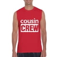 thumbnail image 1 of NIB - Men's Graphic T-Shirt Sleeveless - Cousin Crew, 1 of 5