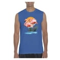 thumbnail image 1 of NIB - Men's Graphic T-Shirt Sleeveless - Flamingo, 1 of 5