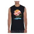 thumbnail image 1 of NIB - Men's Graphic T-Shirt Sleeveless - Flamingo, 1 of 5