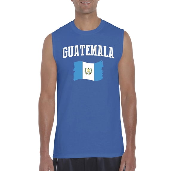 NIB - Men's Graphic T-Shirt Sleeveless - Guatemala