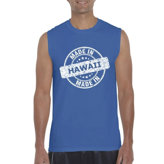 NIB - Men's Graphic T-Shirt Sleeveless - Hawaii Made