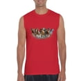 thumbnail image 1 of NIB - Men's Graphic T-Shirt Sleeveless - Horses Herd, 1 of 5