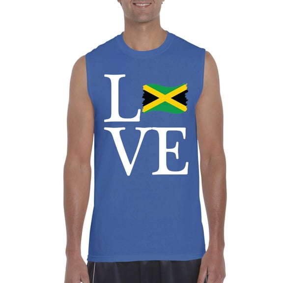 NIB - Men's Graphic T-Shirt Sleeveless - Jamaica