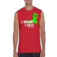 thumbnail image 1 of NIB - Men's Graphic T-Shirt Sleeveless - Lymphoma Cancer, 1 of 5