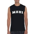 thumbnail image 1 of NIB - Men's Graphic T-Shirt Sleeveless - Maui Hawaii, 1 of 5