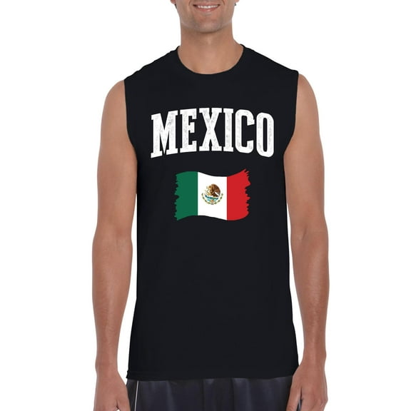 NIB - Men's Graphic T-Shirt Sleeveless - Mexico
