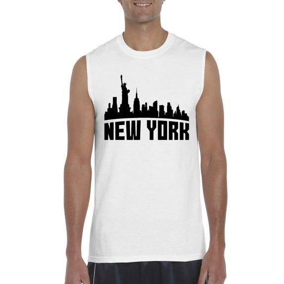 NIB - Men's Graphic T-Shirt Sleeveless - New York City