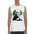 thumbnail image 1 of NIB - Men's Graphic T-Shirt Sleeveless - President George Washington, 1 of 5