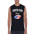 thumbnail image 1 of NIB - Men's Graphic T-Shirt Sleeveless - Puerto Rico Guy, 1 of 5