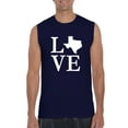 thumbnail image 1 of NIB - Men's Graphic T-Shirt Sleeveless - Texas Flag, 1 of 5