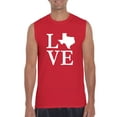 thumbnail image 1 of NIB - Men's Graphic T-Shirt Sleeveless - Texas Flag, 1 of 5