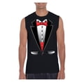 thumbnail image 1 of NIB - Men's Graphic T-Shirt Sleeveless - Tuxedo Prom Costume, 1 of 5