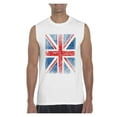 thumbnail image 1 of NIB - Men's Graphic T-Shirt Sleeveless - Union Jack British Flag, 1 of 5