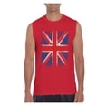 thumbnail image 1 of NIB - Men's Graphic T-Shirt Sleeveless - Union Jack British Flag, 1 of 5