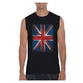 thumbnail image 1 of NIB - Men's Graphic T-Shirt Sleeveless - Union Jack British Flag, 1 of 5