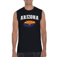 thumbnail image 1 of NIB - Men's Graphic T-Shirt Sleeveless, up to Men Size 3XL - Arizona, 1 of 5