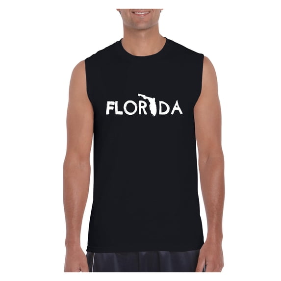 NIB - Men's Graphic T-Shirt Sleeveless - Florida