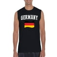 thumbnail image 1 of NIB - Men's Graphic T-Shirt Sleeveless, up to Men Size 3XL - Germany Flag, 1 of 5