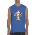 thumbnail image 1 of NIB - Men's Graphic T-Shirt Sleeveless, up to Men Size 3XL - Giraffe, 1 of 2