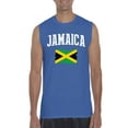 thumbnail image 1 of NIB - Men's Graphic T-Shirt Sleeveless, up to Men Size 3XL - Jamaica Flag, 1 of 2