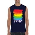 thumbnail image 1 of NIB - Men's Graphic T-Shirt Sleeveless - Rainbow Pride, 1 of 5
