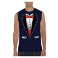 thumbnail image 1 of NIB - Men's Graphic T-Shirt Sleeveless, up to Men Size 3XL - Tuxedo Prom Costume, 1 of 5