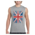thumbnail image 1 of NIB - Men's Graphic T-Shirt Sleeveless - Union Jack British Flag, 1 of 5