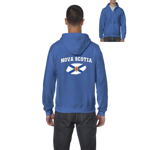 NIB - Men's Sweatshirt Full-Zip Pullover - Canada Nova Scotia