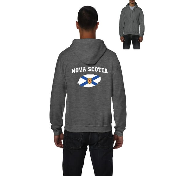 NIB - Men's Sweatshirt Full-Zip Pullover - Canada Nova Scotia