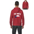 thumbnail image 1 of NIB - Men's Sweatshirt Full-Zip Pullover - Fort Worth Texas Flag, 1 of 5