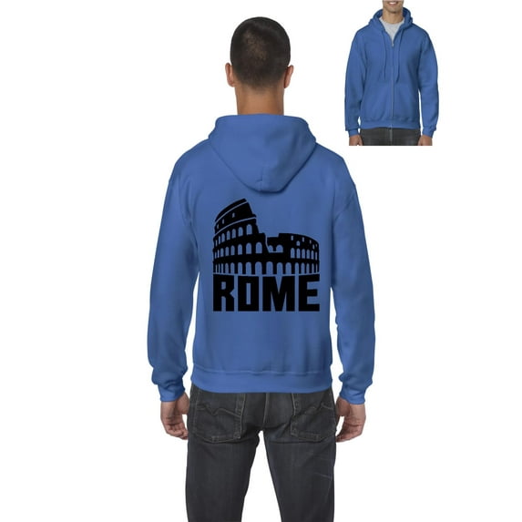 NIB - Men's Sweatshirt Full-Zip Pullover - Rome