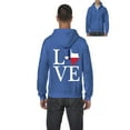 thumbnail image 1 of NIB - Men's Sweatshirt Full-Zip Pullover - Texas Flag, 1 of 5