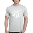 thumbnail image 1 of NIB - Men's T-Shirt Short Sleeve - Adopt Animal Rescue, 1 of 3