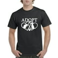 thumbnail image 1 of NIB - Men's T-Shirt Short Sleeve - Adopt Animal Rescue, 1 of 5